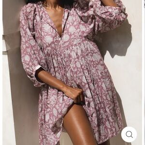 Daughters of India Kyra Mini Dress ~ Musk size M